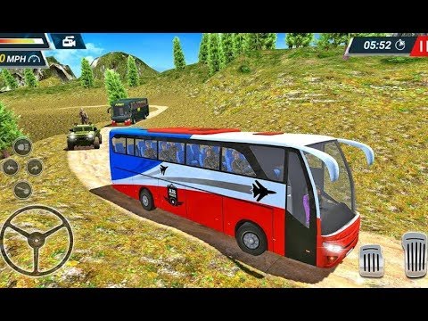 Offroad Army Bus Simulator 2019 | US Offroad Military Bus - Best Android GamePlay