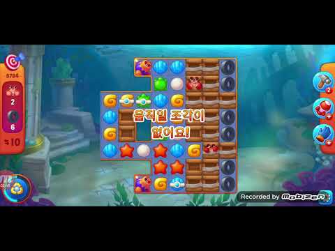 fishdom gameplay / level 5784 / It is like the ads? / thank you