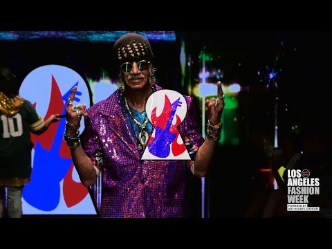 Burning Guitars at Los Angeles Fashion Week Powered by Art Hearts Fashion LAFW SS/19