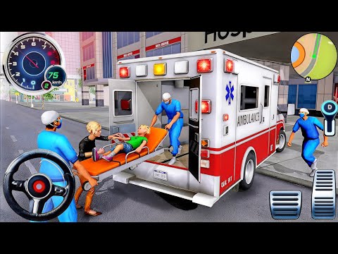 New Ambulance City Rescue Simulator - 911 US Emergency Ambulance Driving 3D - Android Gameplay 