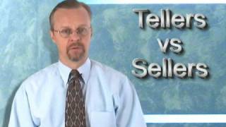 RV Sales Training - The Difference Between Tellers & Sellers