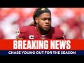 BREAKING: DE Chase Young (ACL) OUT for the Season | CBS Sports HQ