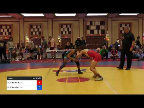 50 Kg Rr Rnd 1 - Nyla Valencia, California Vs Olivia Chandler, Virginia 3680