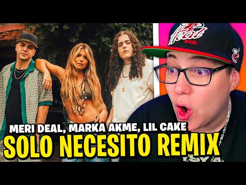 BOFFE REACCIONA a "SOLO NECESITO REMIX": MERI DEAL, MARKA AKME, LIL CAKE