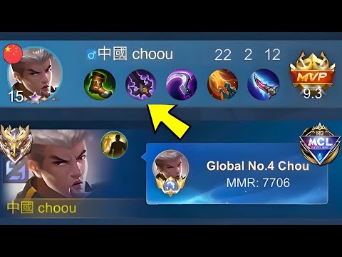 I USED MY NEW META BUILD CHOU in MCL!! and this happened... - Mobile Legends