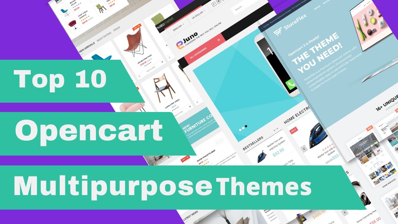 Top 10 Best OpenCart Multipurpose Themes | Best selling OpenCart Multipurpose Themes | Wpshopmart