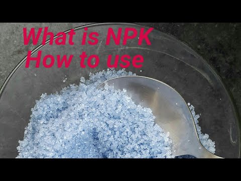 What is NPK fertilizer, About chemical fertilizer