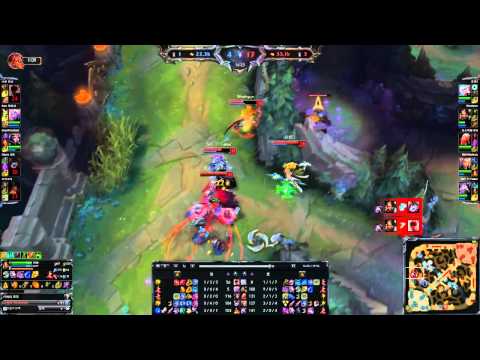 The Shy Nidalee vs Lee Sin Jungle   Highlights Feb 22, 2015