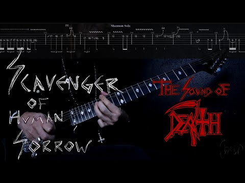 Scavenger of Human Sorrow (On-screen Tabs & Playthrough) | The Sound of Death