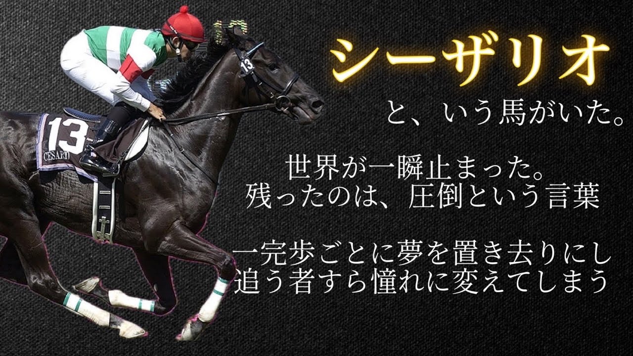 【漆黒のヒロイン】シーザリオ🐎