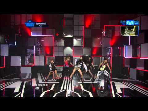 【HD 1080p】120614 Mnet (MCD) f(x) 에프엑스 - Intro + Electric Shock (Comeback stage)