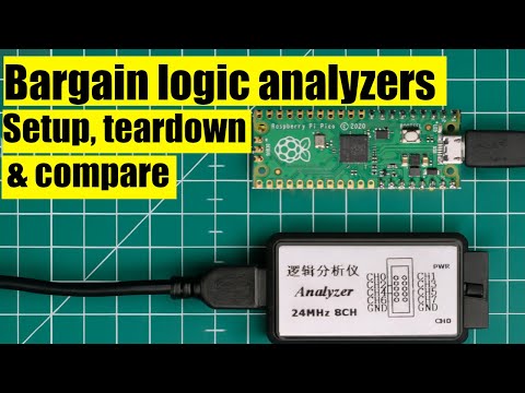 Bargain logic analyzers: setup, teardown and comparisons.