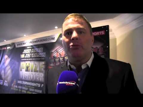 GLENN McCRORY TIPS PADDY GALLAGHER TO WIN PRIZEFIGHTER - THE WELTERWEIGHTS IV (INTERVIEW)