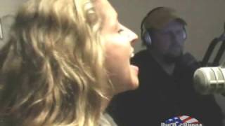 Heidi Newfield sings Cry Cry LIVE in studio