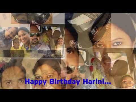 Happy birthday Harini