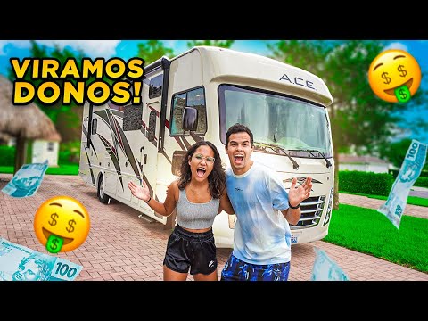 WE BECAME OWNERS OF A GIANT MOTORHOME! - SO INCREDIBLE!