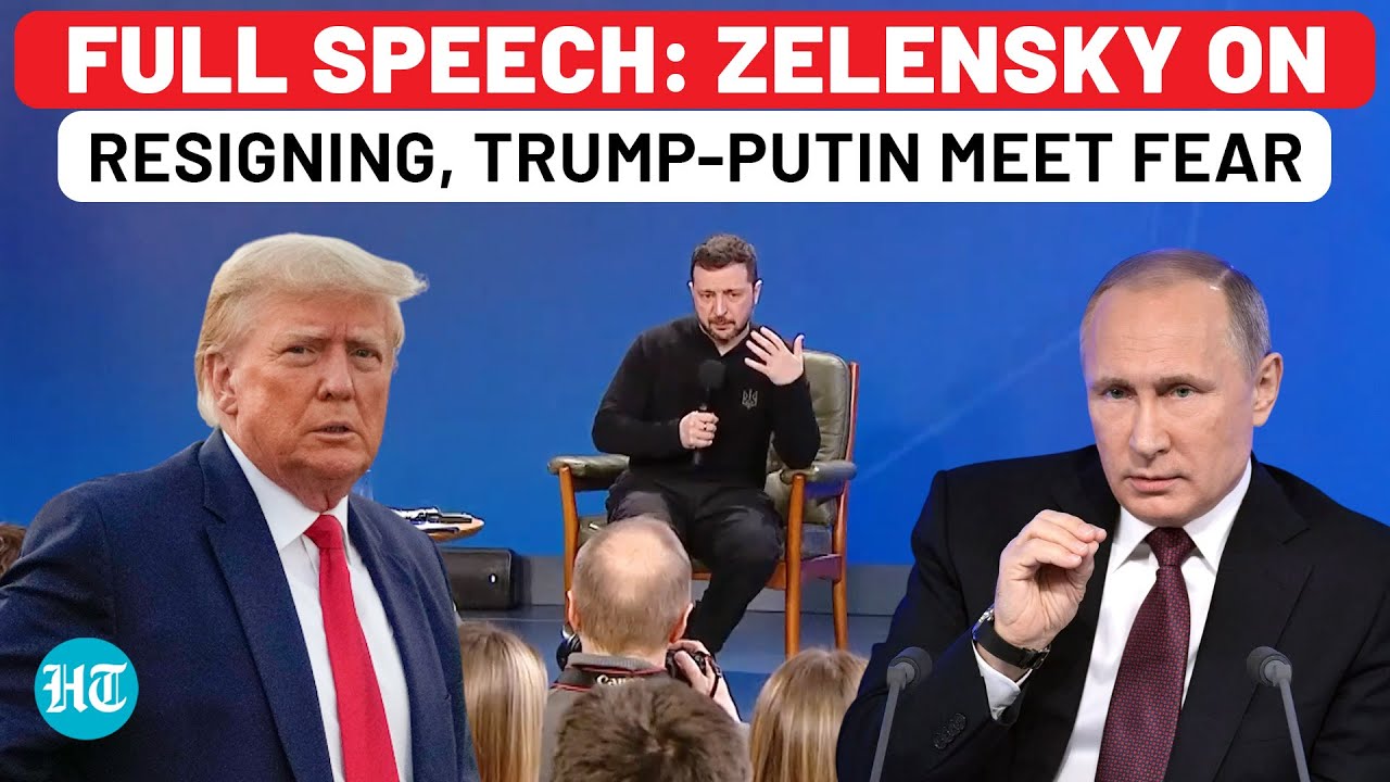 Full Speech: Zelensky On Resigning, Paying Back USA, Putin-Trump Meet| Russia-Ukraine War Anniv
