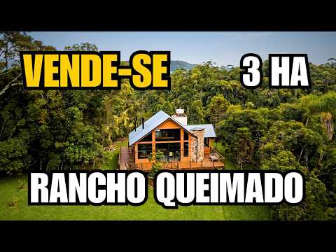 CHÁCARA COM LINDA CASA DE CAMPO EM RANCHO QUEIMADO - SERRA CATARINENSE | A VENDA! 3 HECTARES