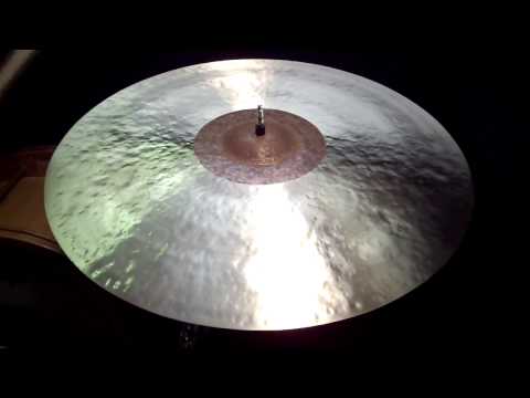 21 Half Turk Mini Bell Ride, 2065g   Handcrafted cymbals by Craig Lauritsen