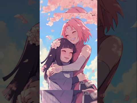 naruto girls with their bestfriends💞💕#hinata #sakura#hinasaku#sakura #ino#sakuino#ino#sakura#short