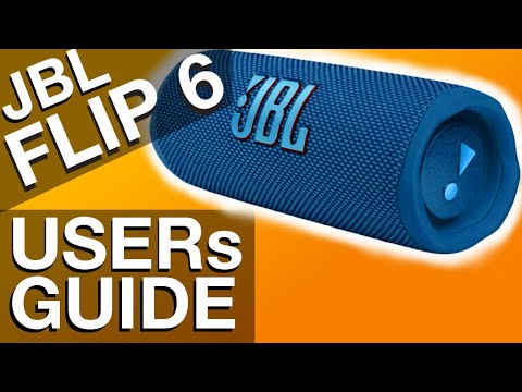 USERS GUIDE for JBL FLIP 6 Bluetooth Speakers (How to use)