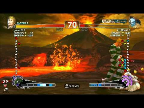 SSF4 AE: Momochi (Cody) vs KURENAI Q (Claw) - Ranked Match (720p HD)