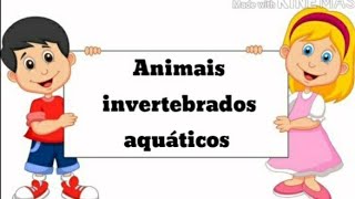 Animais invertebrados aquáticos / Os invertebrados e outros seres vivos/ Invertebrados parasitas