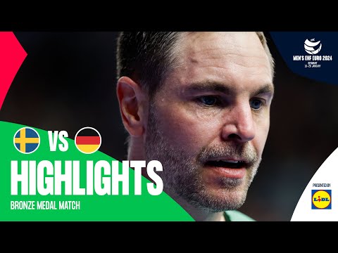 Intense clash for the bronze! | Sweden vs Germany | Highlights | Men's EHF EURO 2024