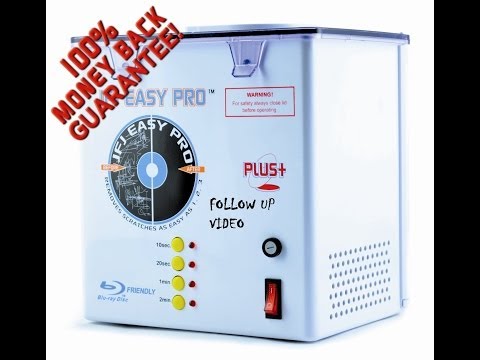 JFJ Easy Pro Disc Repair Machine Test Hands On Review