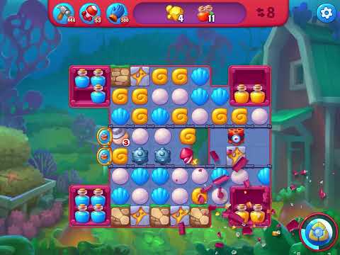 Fishdom Hard level 7130 no boosters フィッシュダム ハード [Friend's]