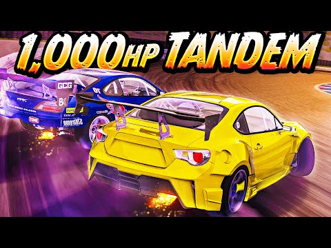 High Speed Tandem: Pro GT86 vs Silvia S15! // Assetto Corsa Drift