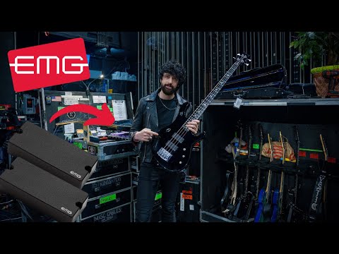 I Put EMG 35HZ Pickups in my PRS Bass - A/B Demo!