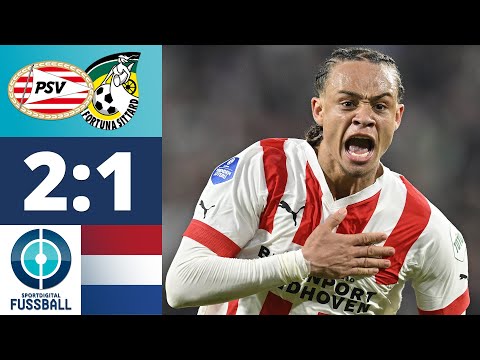 Xavi Simons' Traumtor kontert Fallrückzieher-Führung! | PSV Eindhoven - Fortuna Sittard |