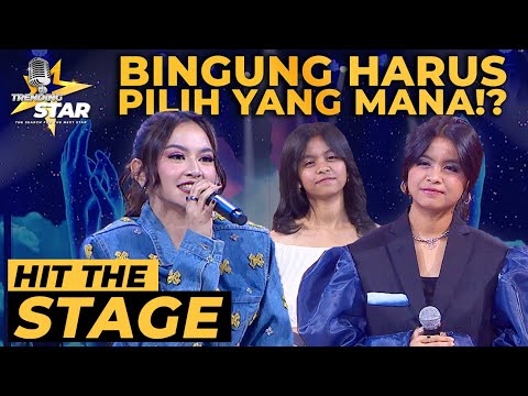 MAHALINI SEMPAT BINGUNG HARUS PILIH YANG MANA!? DHEVIRA ATAU CHEVIRA?? - HIT THE STAGE #TRENDINGSTAR