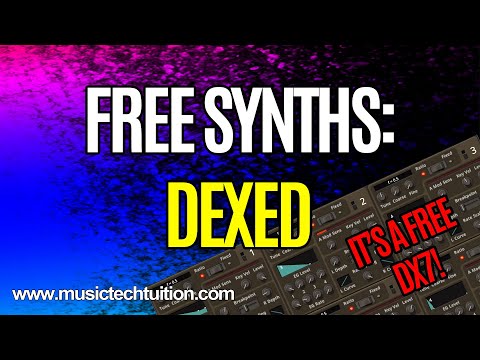 Free Synths: Dexed - Yamaha DX7 Emulating VST Synth
