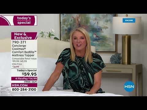 HSN | Concierge Bedding Collection 17th Anniversary 08.09.2022 - 06 AM