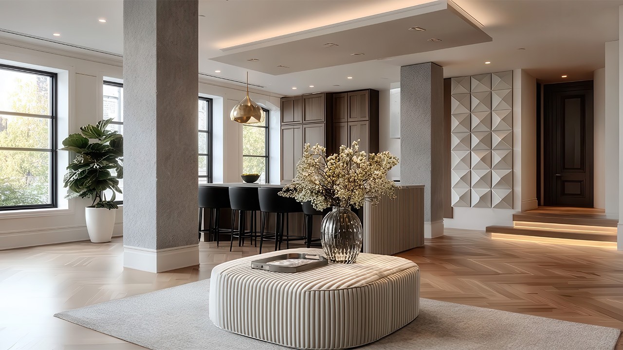 The 'Soft' Living Room: Create a Seamless Flow from Your Foyer to Living Space