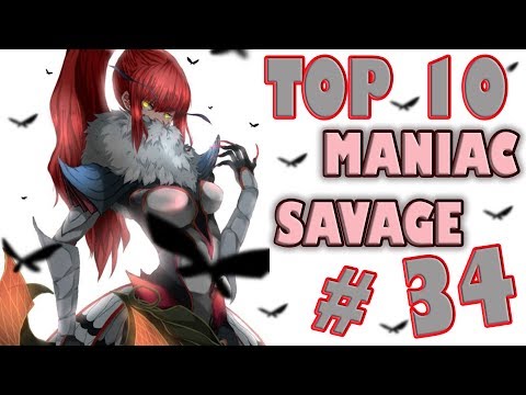 Mobile Legends | Top 10 Maniac & Savage Moments | Episode #34