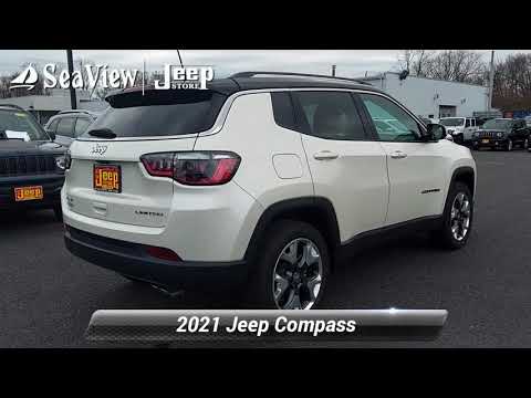 New 2021 Jeep Compass Limited, Ocean Township, NJ J210430