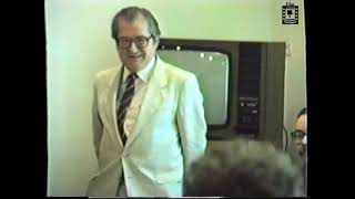 Fodor András író-olvasó találkozó. 1987