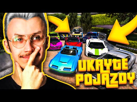 UKRYTE SUPERSAMOCHODY w GTA V! 😮