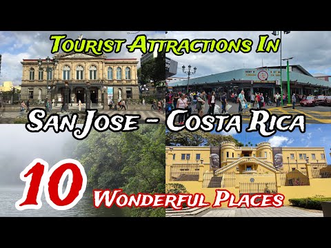 Top 10 Best Places to Visit in San Jose 😍 | Costa Rica 🇨🇷 