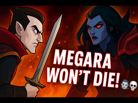 Tryhard Vampire vs. Megara: Who’s the Real Boss?! 🧛💀