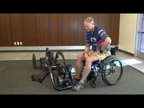 PVA Handcycle Set Up