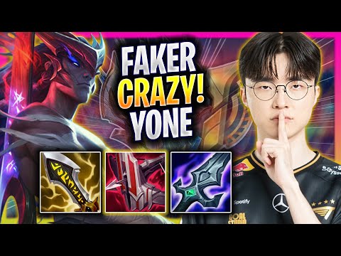 FAKER CRAZY GAME WITH YONE! - T1 Faker Plays Yone MID vs Ryze! | Season 2026