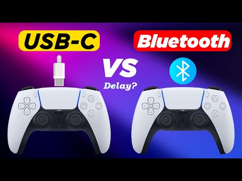 USB Vs Bluetooth (PS5 DualSense Delay) - 120Hz | 60Hz