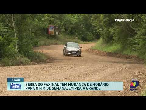 Serra do Faxinal amplia horário de abertura neste fim de semana