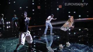 Jessy Matador&#39;s first rehearsal (impression) at the 2010 Eurovision Song Contest
