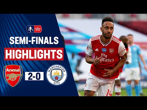 Lethal Aubameyang Sends Arsenal to the Final | Arsenal 2-0 Manchester City | Emirates FA Cup 19/20