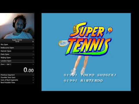 Super Tennis - Any% / 100% / DonJ% Speedrun Tutorial